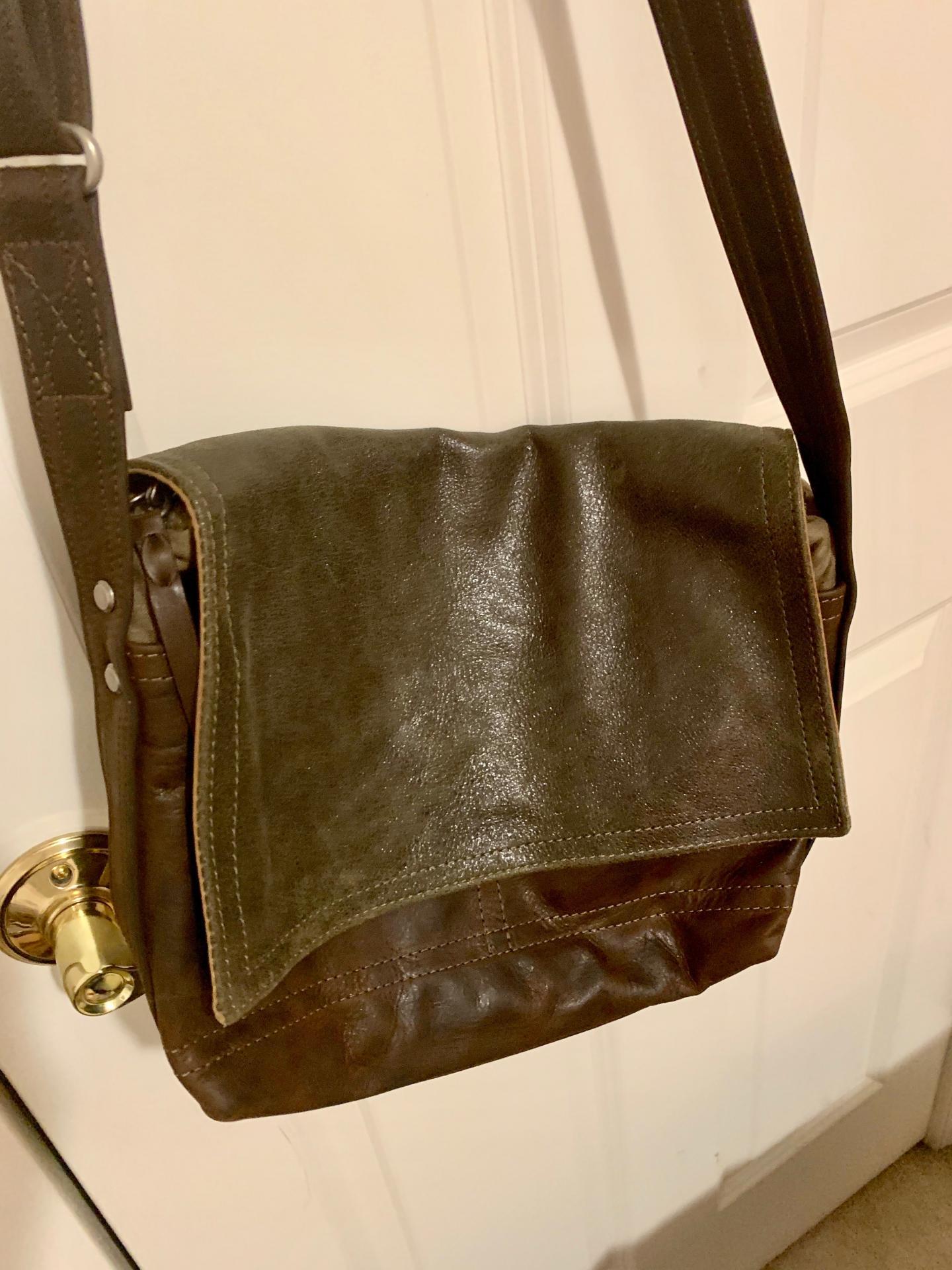 little book bag | all leather – Rough & Tumble