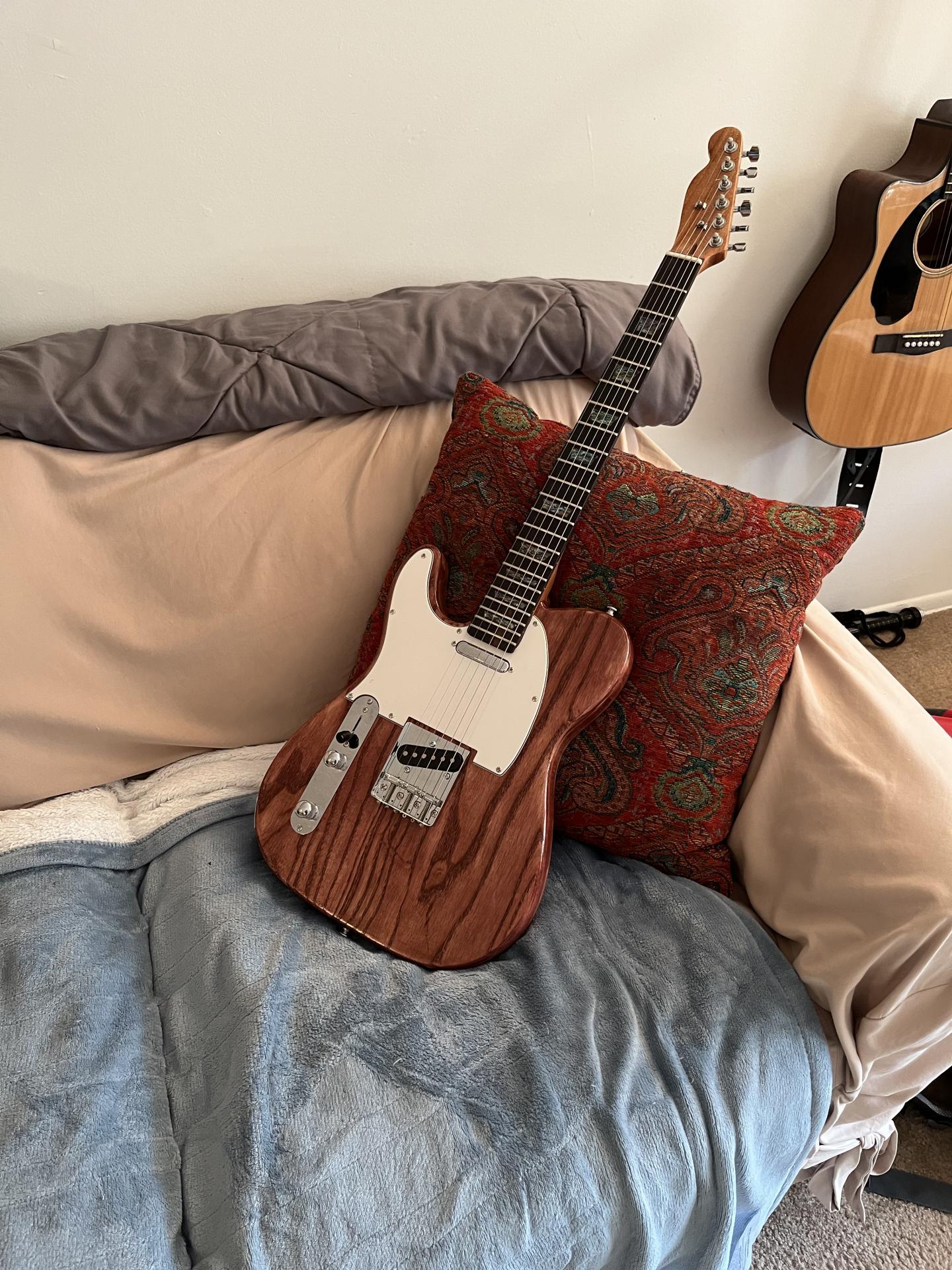 Customer guitar build from Guitar Kit World kit
