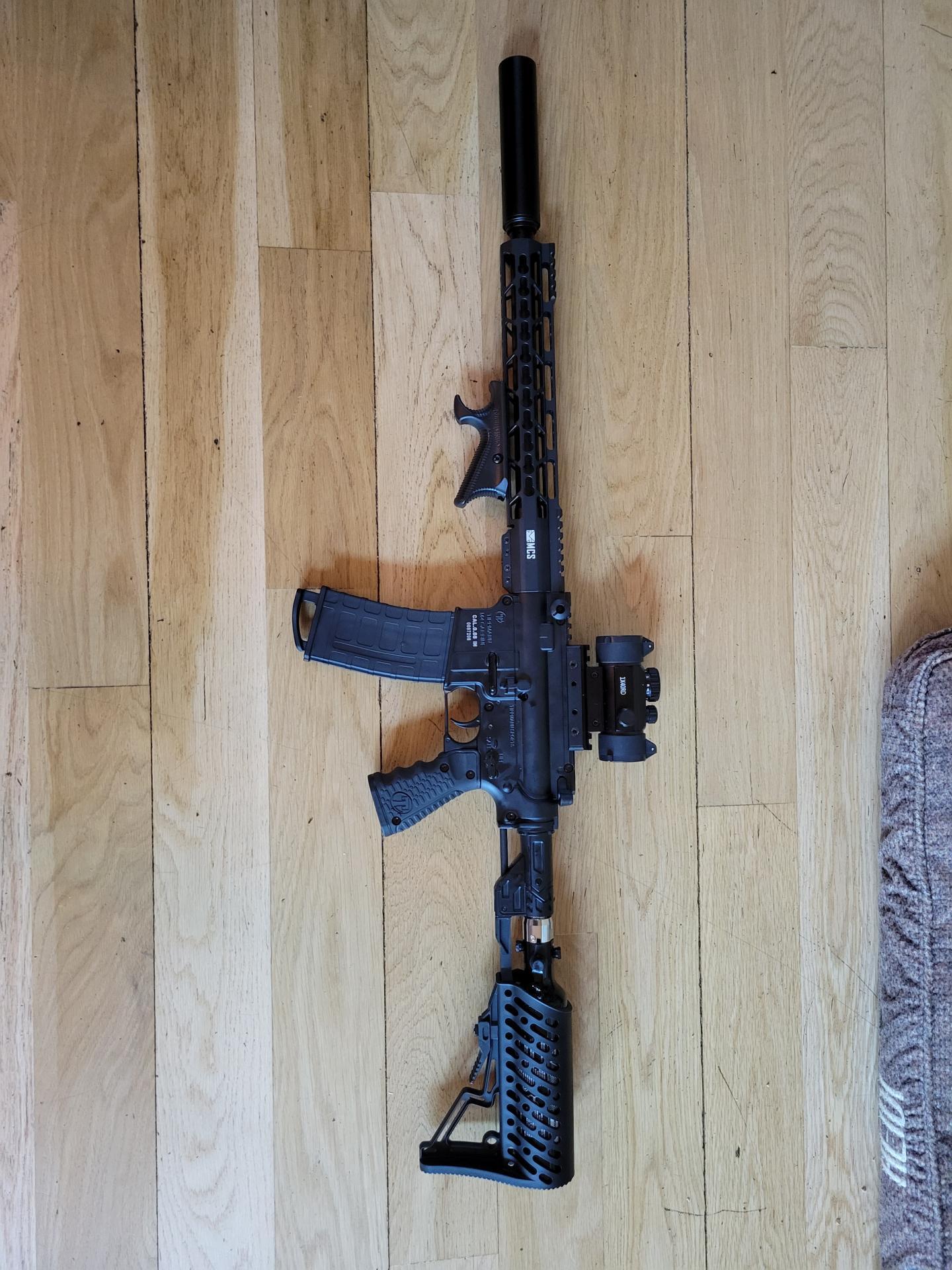 Custom Tippmann TMC DMR Sniper Paintball Gun (.68 Cal) MCS