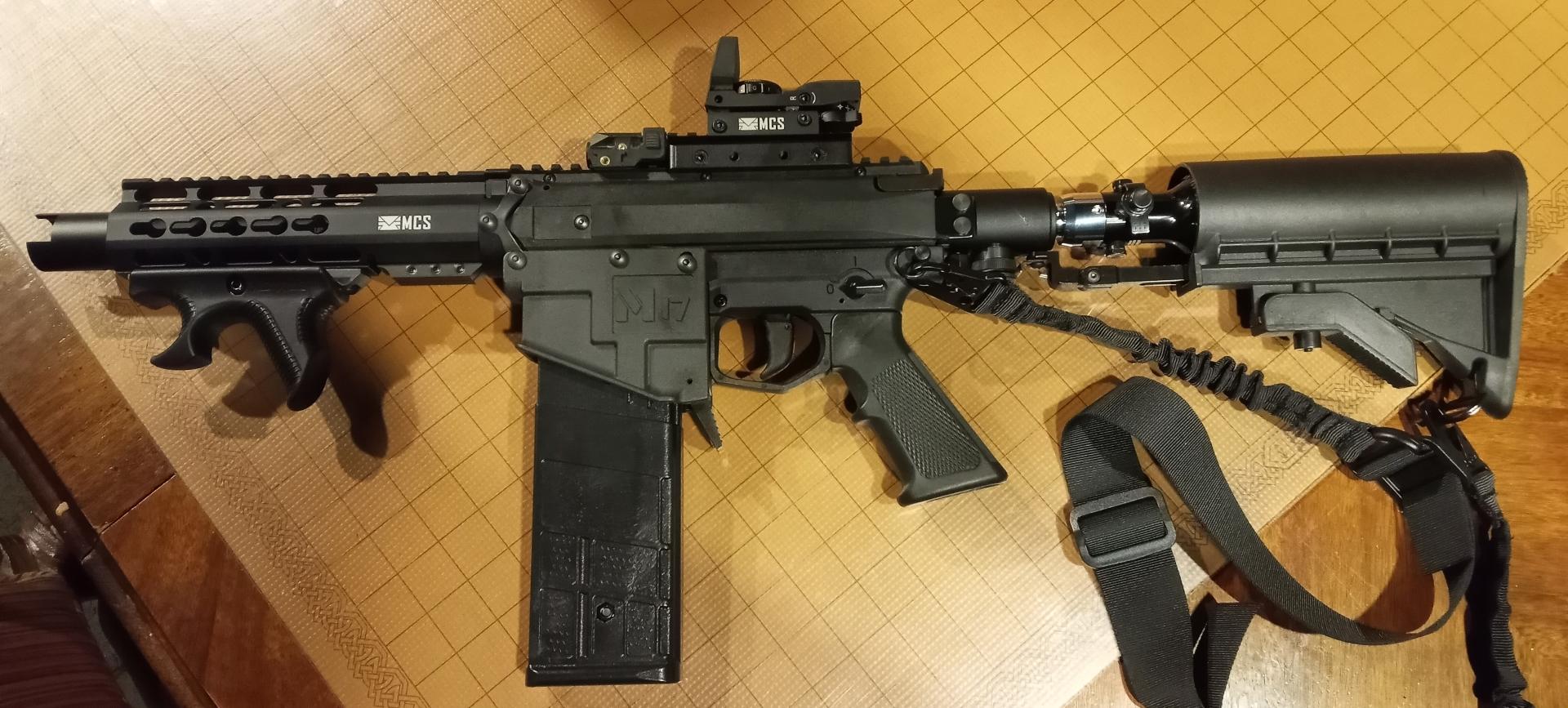 Custom Milsig Valken M17 Blade Custom Paintball Gun (Semi/Auto) MCS