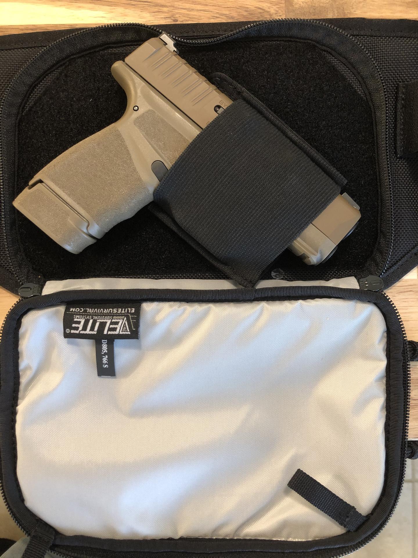 Concealed Carry Fanny Pack Gun Holster for Running Elite Survival